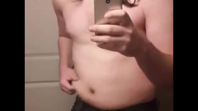 jiggling my starter belly