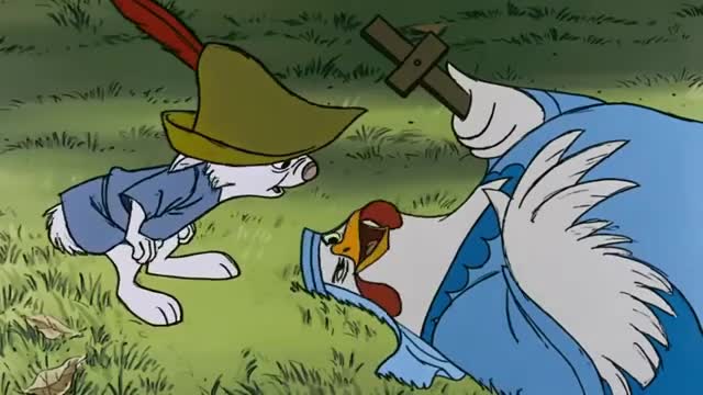 Tecknat Barn Svenska:Robin Hood (1973) DVDRIPPEN (Engelska) Trailer (4D)