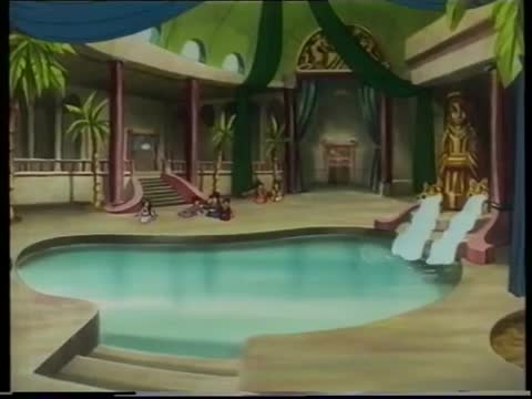 Tecknat Barn Svenska:Aladdin (1992 Wendros AB) VHSRIPPEN (Svenska) Hela Filmen (4D)